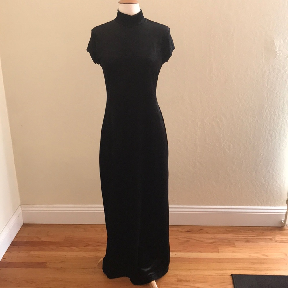 Velvet gown